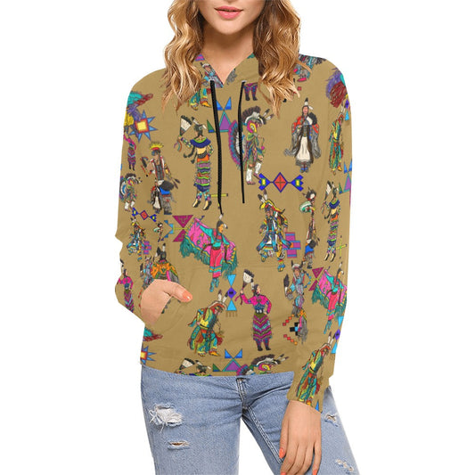 Grand Entry Dancers Earth Hoodie for Women