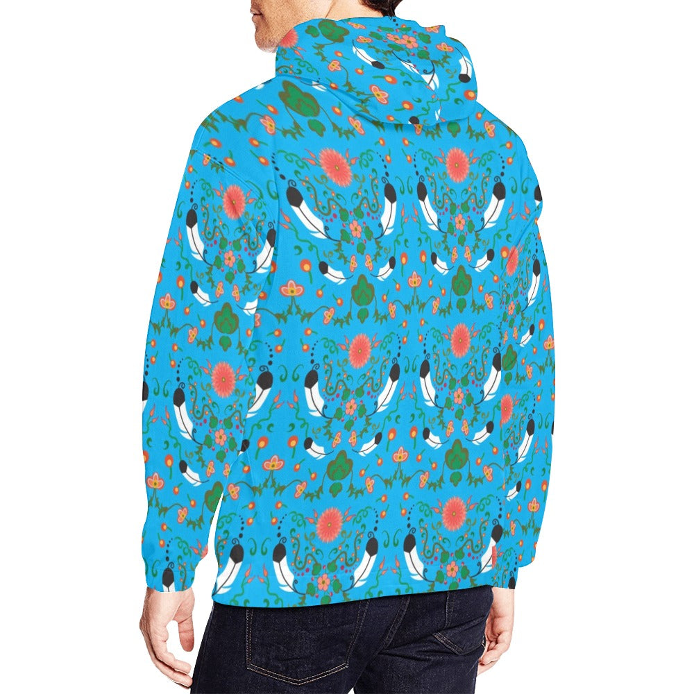 New Growth Bright Sky Hoodie for Men