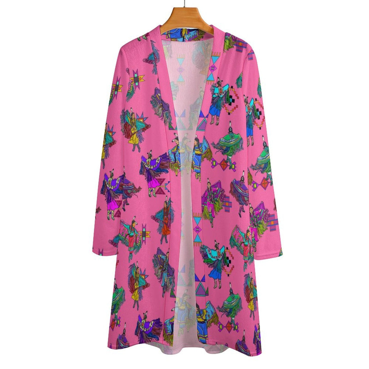 Women's Fancy Dancers Pink Cardigan