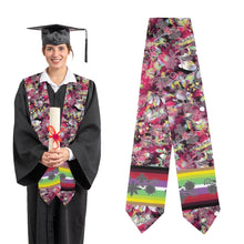 Load image into Gallery viewer, Culture in Nature Maroon Graduation Stole
