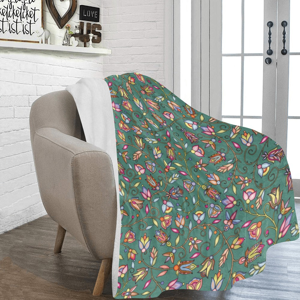 Buffalo Bloom Pond Reflection X-Large Micro Fleece Blanket
