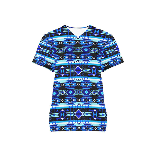 Force of Nature Winter Night Scrub Top