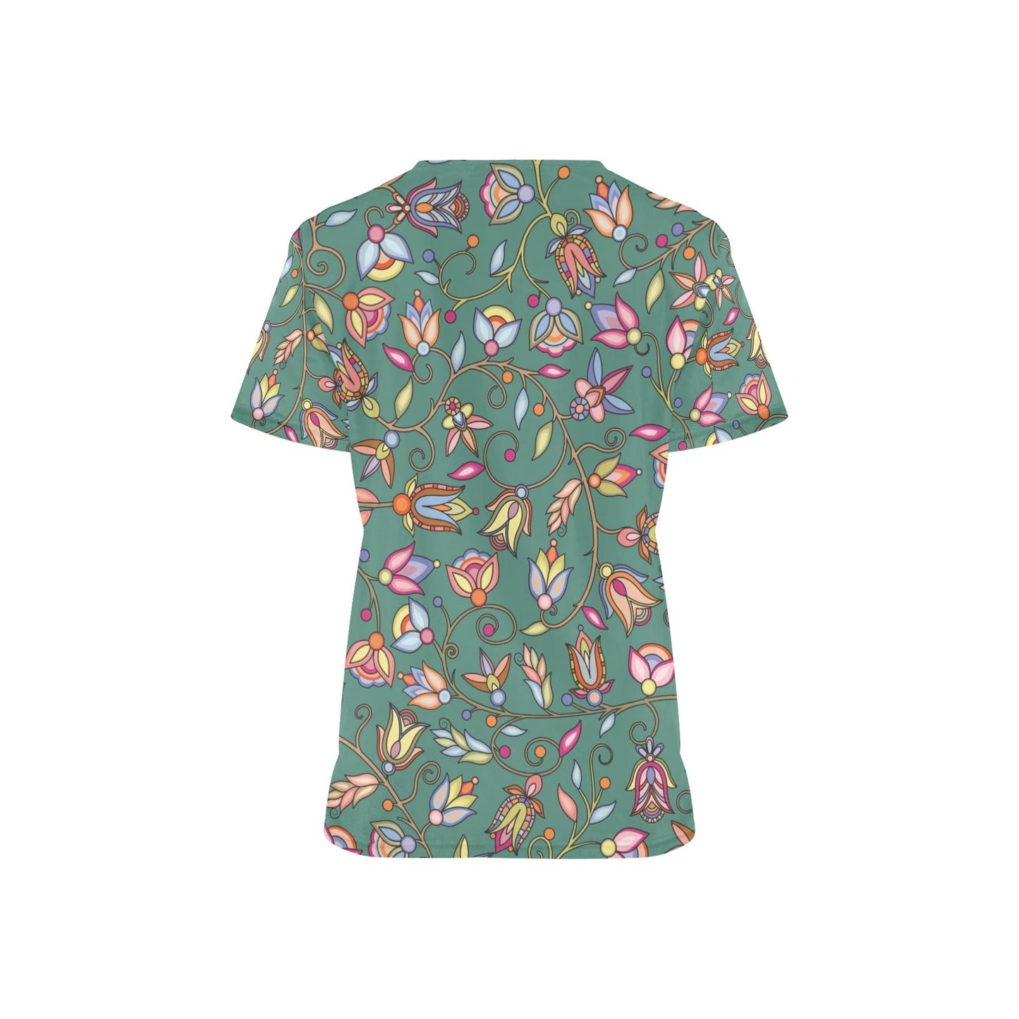 Buffalo Bloom Pond Reflection Scrub Top