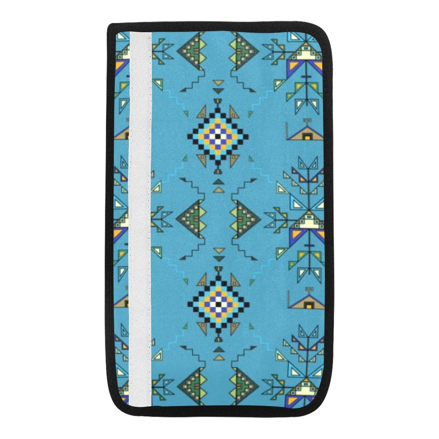Bear Shield Blue Seat Belt Cover