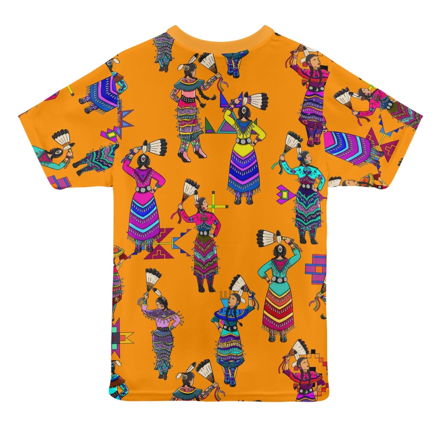 Women's Jingle Dancers Orange Tee