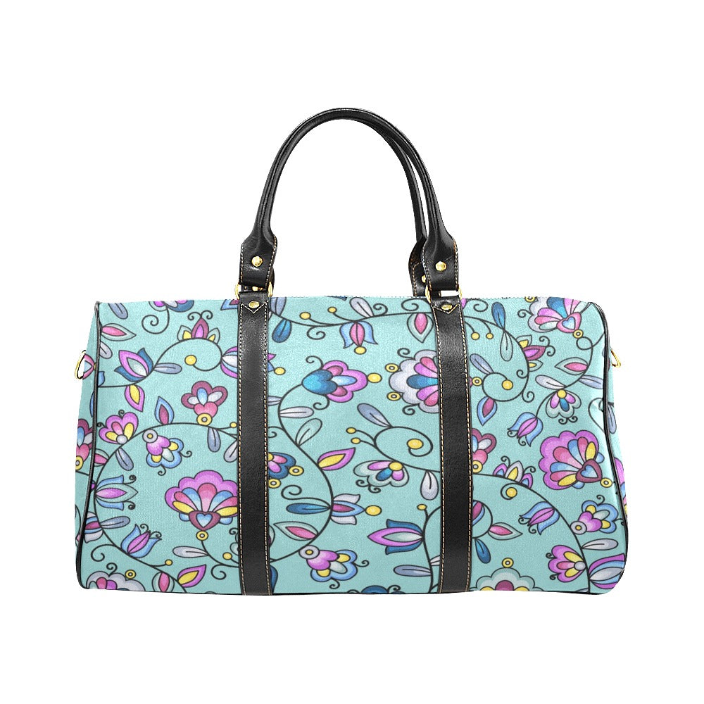 Autumn Bundle Blessing Turquoise Large Travel Bag