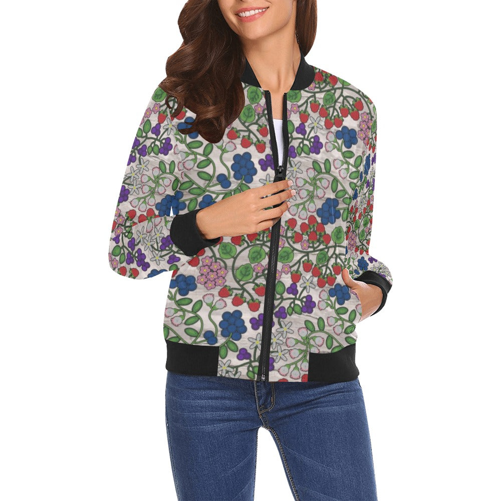 Takwakin Harvest Bright Birch Bomber Jacket for Women