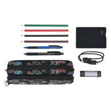 Load image into Gallery viewer, Cosmic Whisper Black Pencil Pouch
