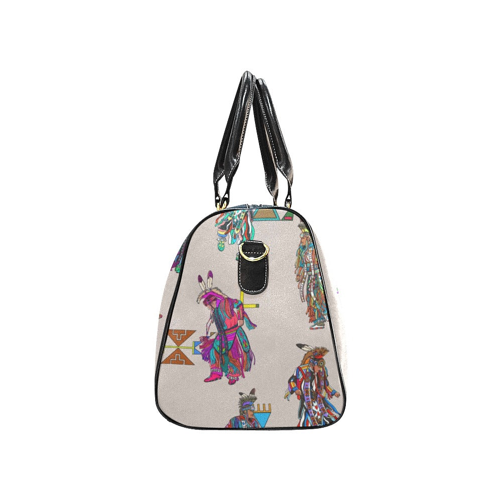 Men's Grass Dancers Muslin Large Travel Bag