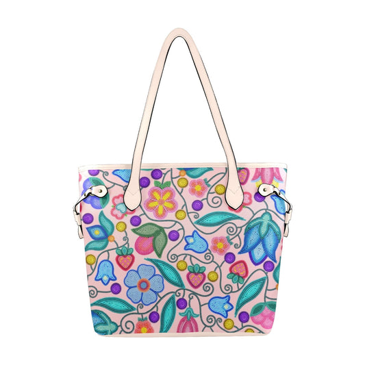 Sweet Offering Pink Clover Canvas Tote