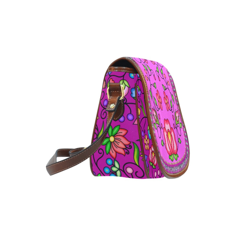 Grandmother Legacy Magenta Saddle Bag/Large