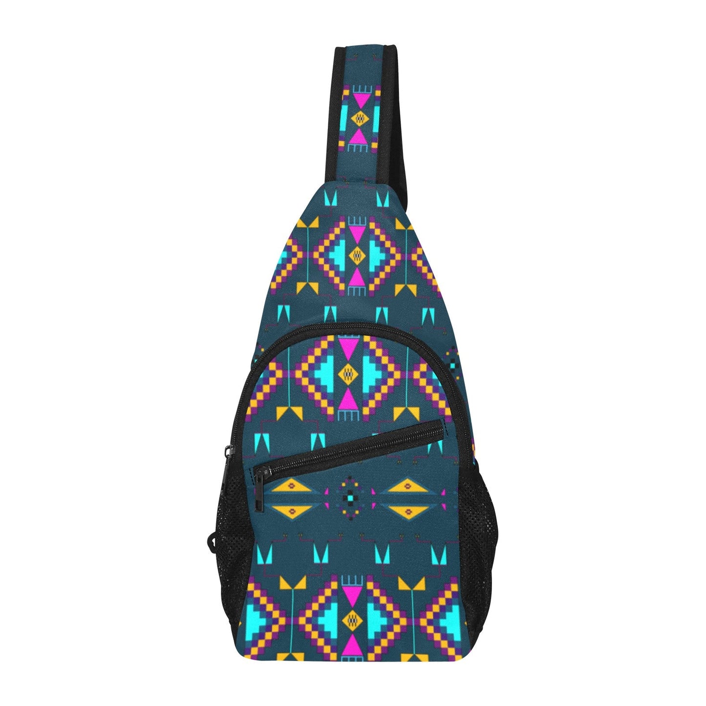 Rite of Passage Dark Teal Chest Bag