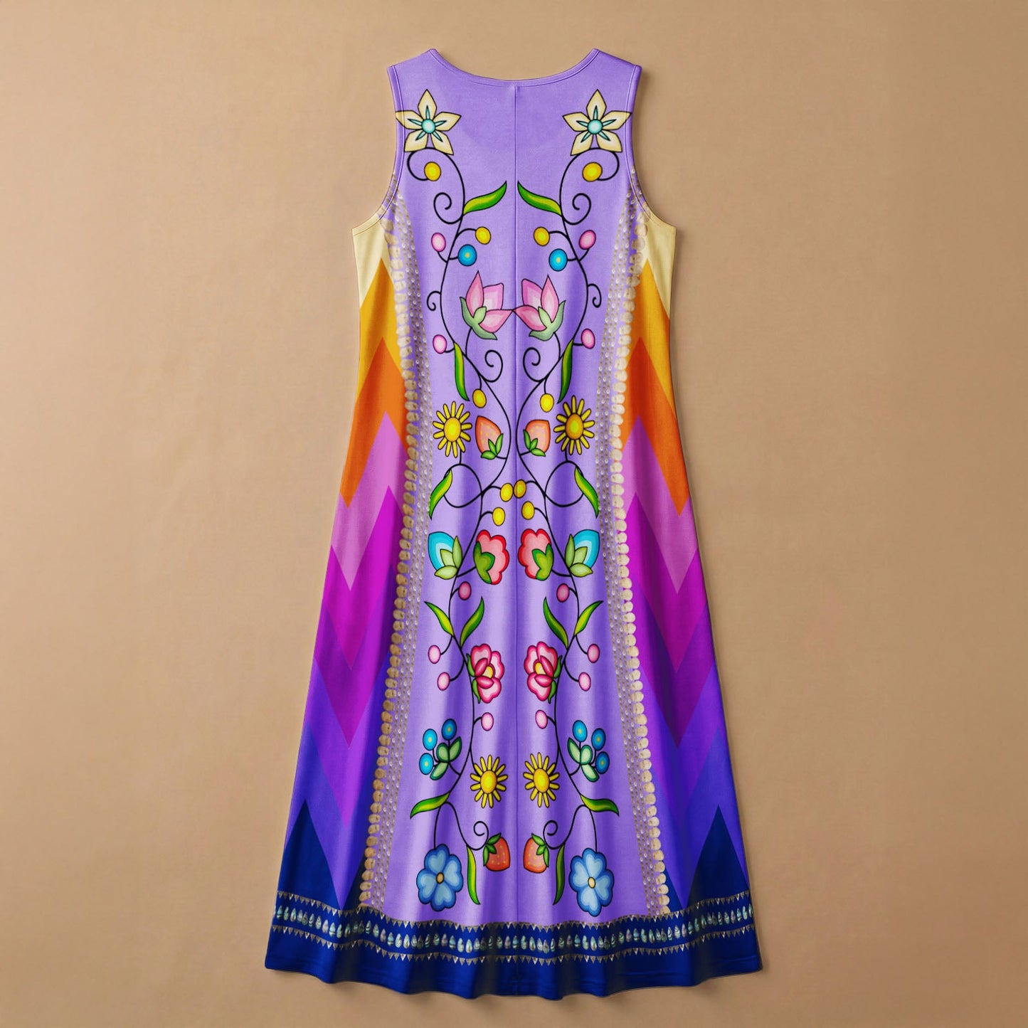 Grandmother's Legacy Purple 2 Sleeveless Dress