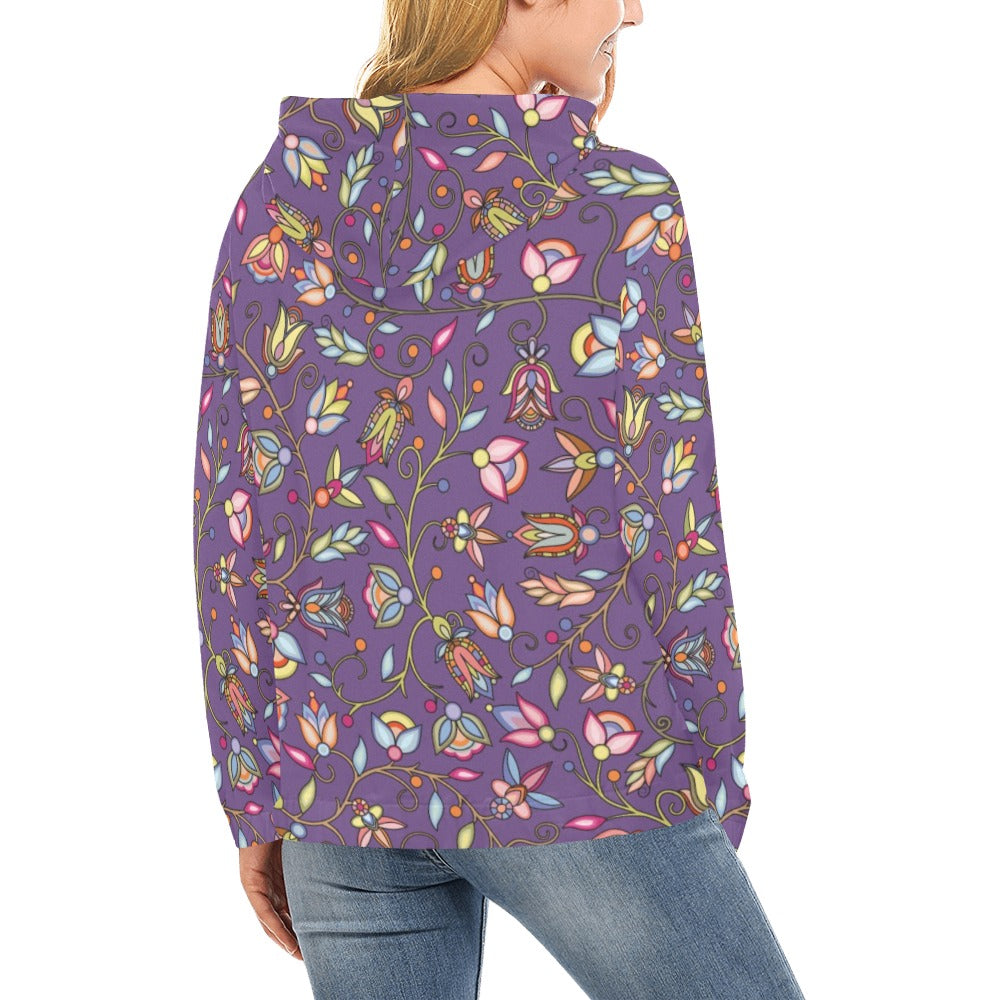 Buffalo Bloom Nightcloud Hoodie for Women