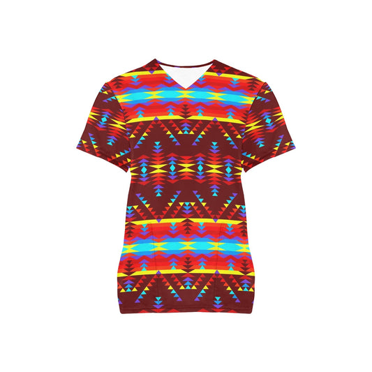Visions of Peace Scrub Top
