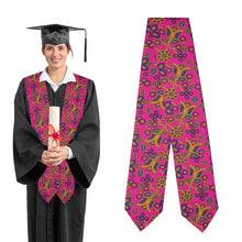 Load image into Gallery viewer, Rainbow Tomorrow Tulip Graduation Stole
