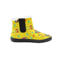 Load image into Gallery viewer, Rainbow Chief Rainbow Yellow Men&#39;s Padded Winter Boot
