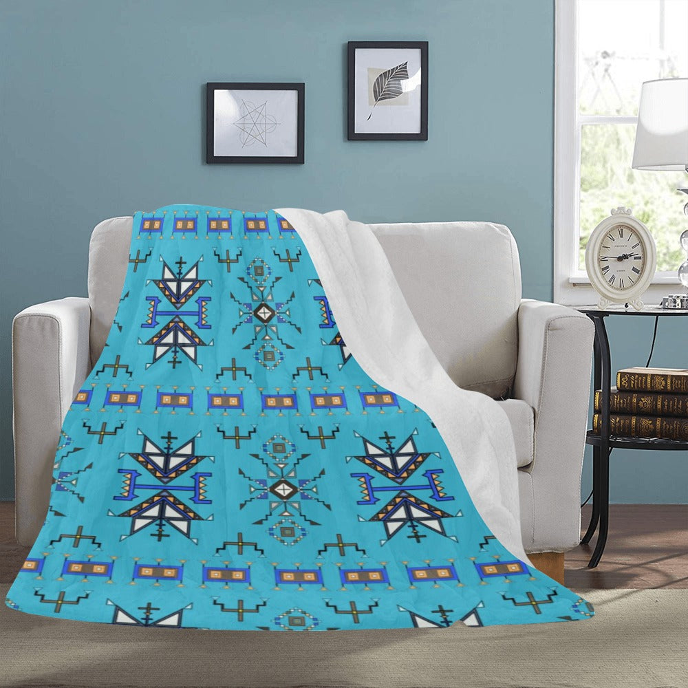 Eagle Strike Blue X-Large Micro Fleece Blanket