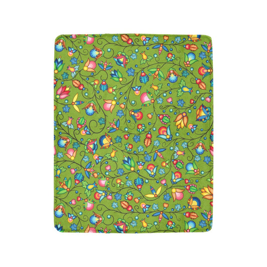 Prairie Plains Spirit Sweetgrass Ultra-Soft Micro Fleece Blanket 40"x50"