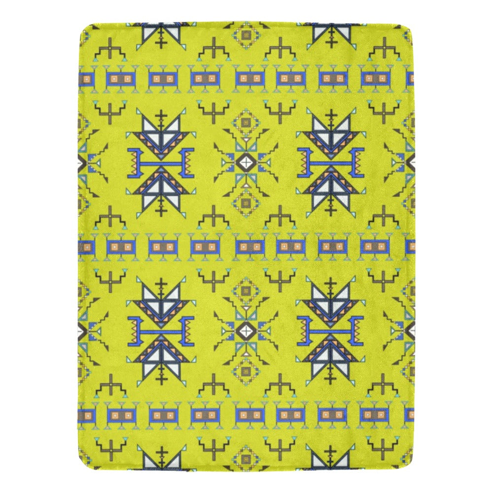 Eagle Strike Lime X-Large Micro Fleece Blanket