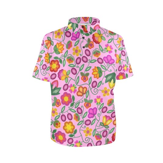 Boreal Bounty Pink Polo Shirt