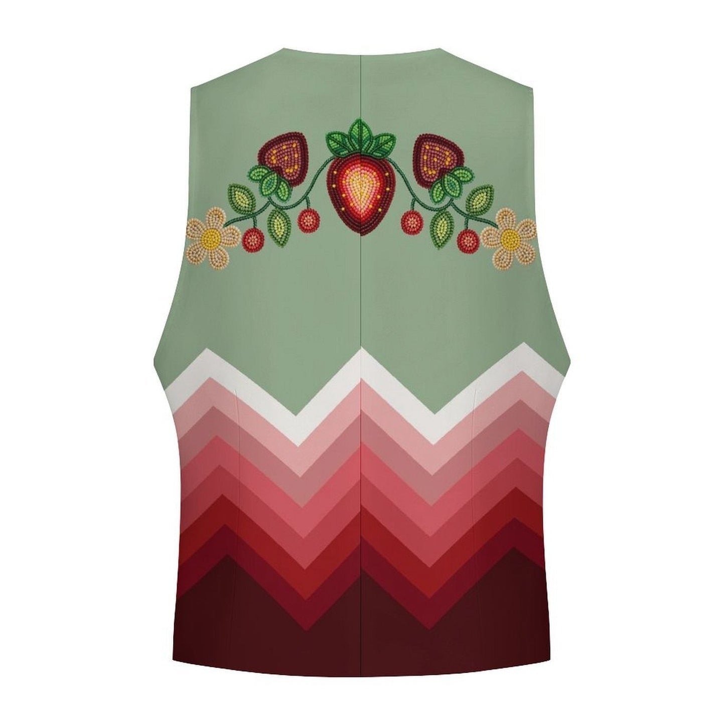 Berry Garden Women's Sleeveless Suit Vest