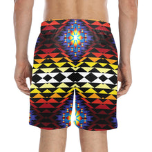 Load image into Gallery viewer, Sunset Blanket Men&#39;s Mid-Length Beach Shorts
