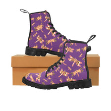 Load image into Gallery viewer, Gathering Yellow Purple Boots
