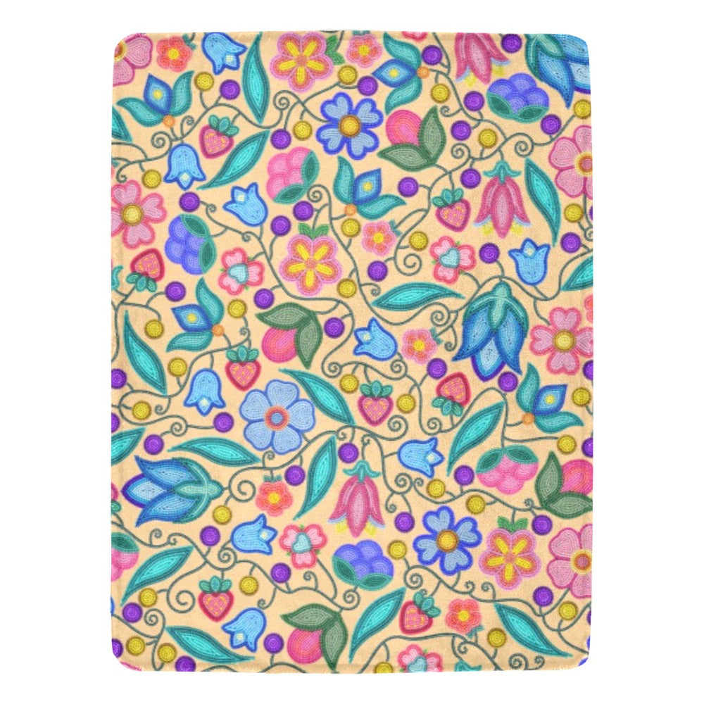 Sweet Offering Cream X-Large Micro Fleece Blanket