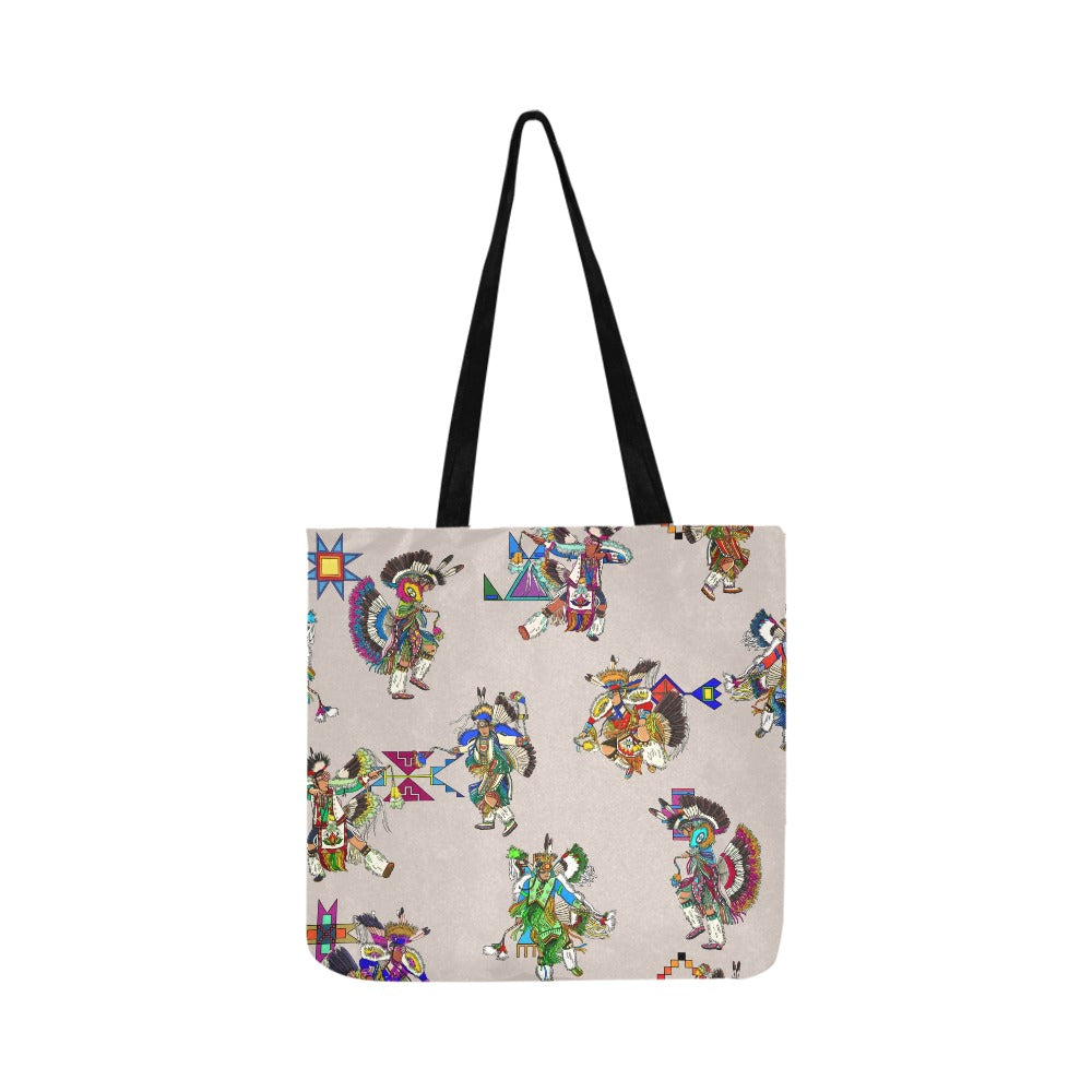 Men's Fancy Dancers Muslin Reusable Shopping Bag