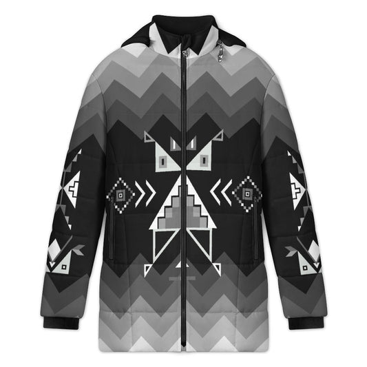 Owl Watcher Women's Hooded Puffer Coat