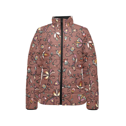 Burnt Sky Petals Stand Collar Jacket