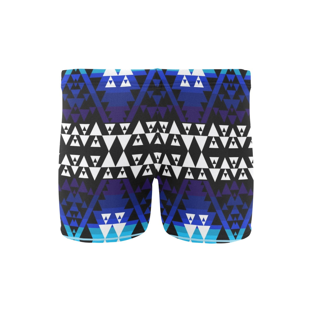 Writing on Stone Night Watch Men's Swimming Trunks