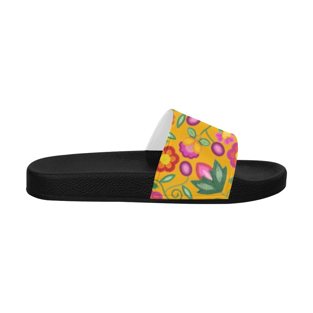 Boreal Bounty Yellow Women's Slide Sandals