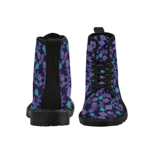 Load image into Gallery viewer, Beaded Blue Nouveau Boots for Men
