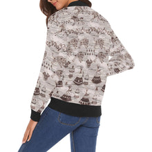Load image into Gallery viewer, Heart of The Forest Bomber Jacket for Women
