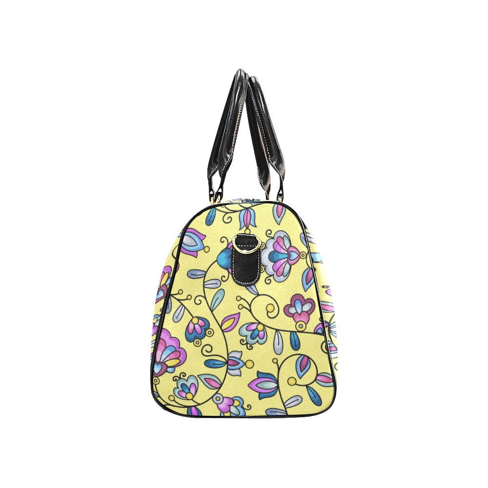 Autumn Bundle Blessing Yellow Large Travel Bag