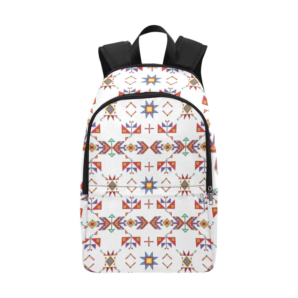 Scattered Generations White Backpack