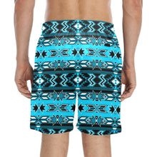 Load image into Gallery viewer, Northern Journey Men&#39;s Mid-Length Beach Shorts
