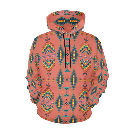 Travois Tipi Canyon Earth Hoodie for Women