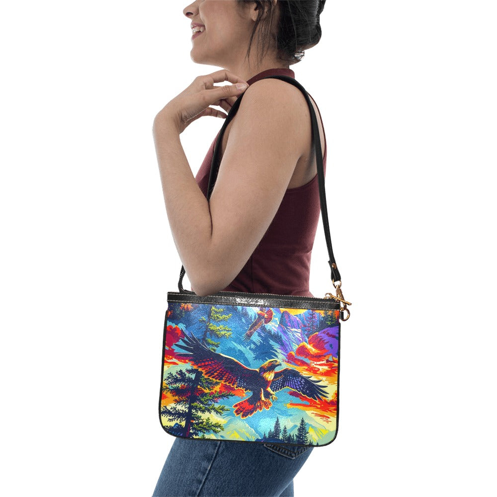 Hunting Hawks Small Shoulder Bag