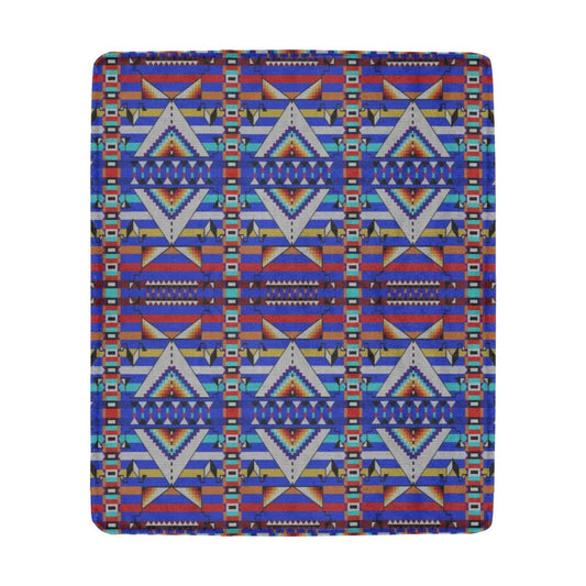 Medicine Blessing Blue Ultra-Soft Micro Fleece Blanket 50"x60"