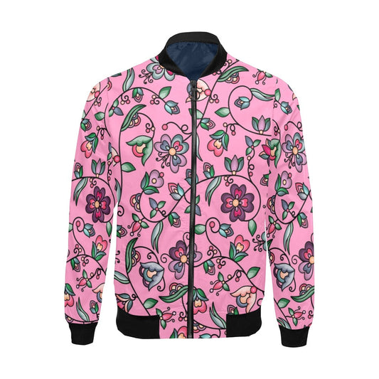 Amber Evening Garland Pink Bomber Jacket