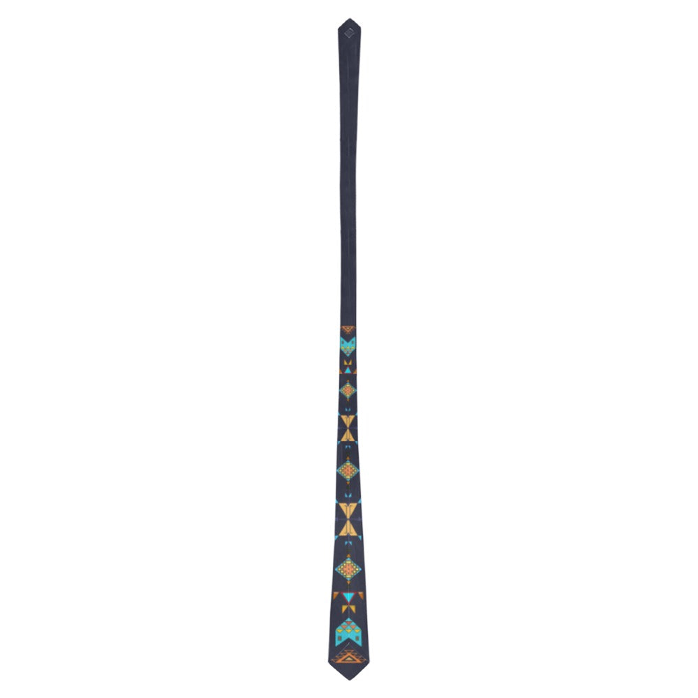 Blooming Spirit Geometric Necktie
