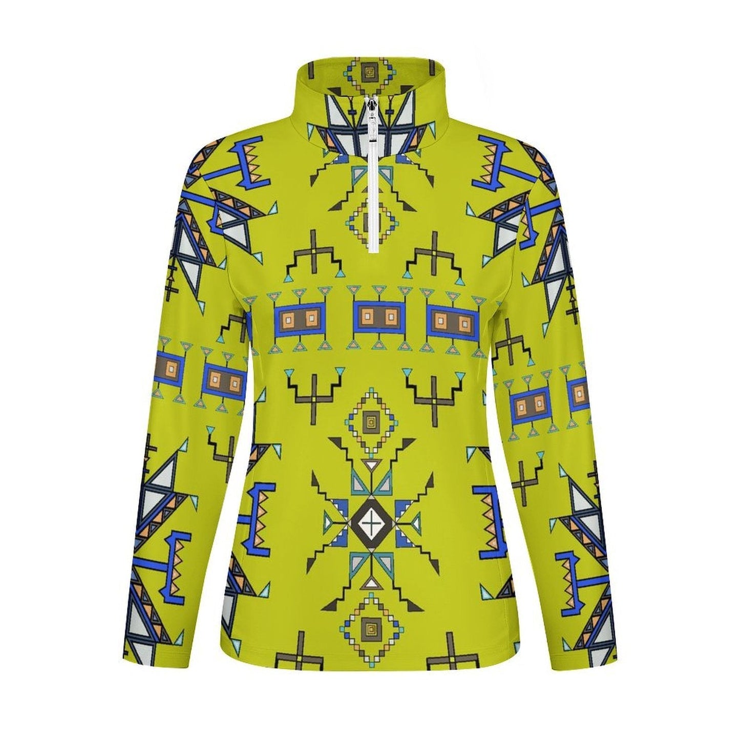 Eagle Strike Lime Long Sleeve Yoga Shirt