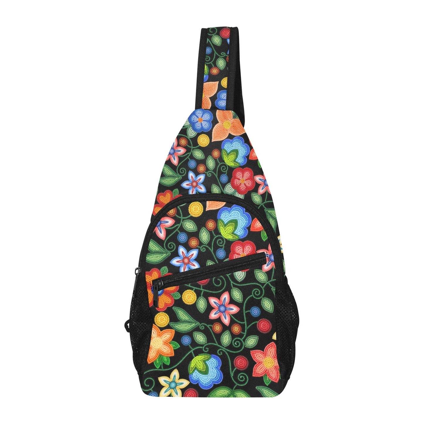 Morning Harmony Black Chest Bag