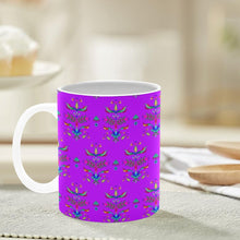 Load image into Gallery viewer, Dakota Damask Purple Mug
