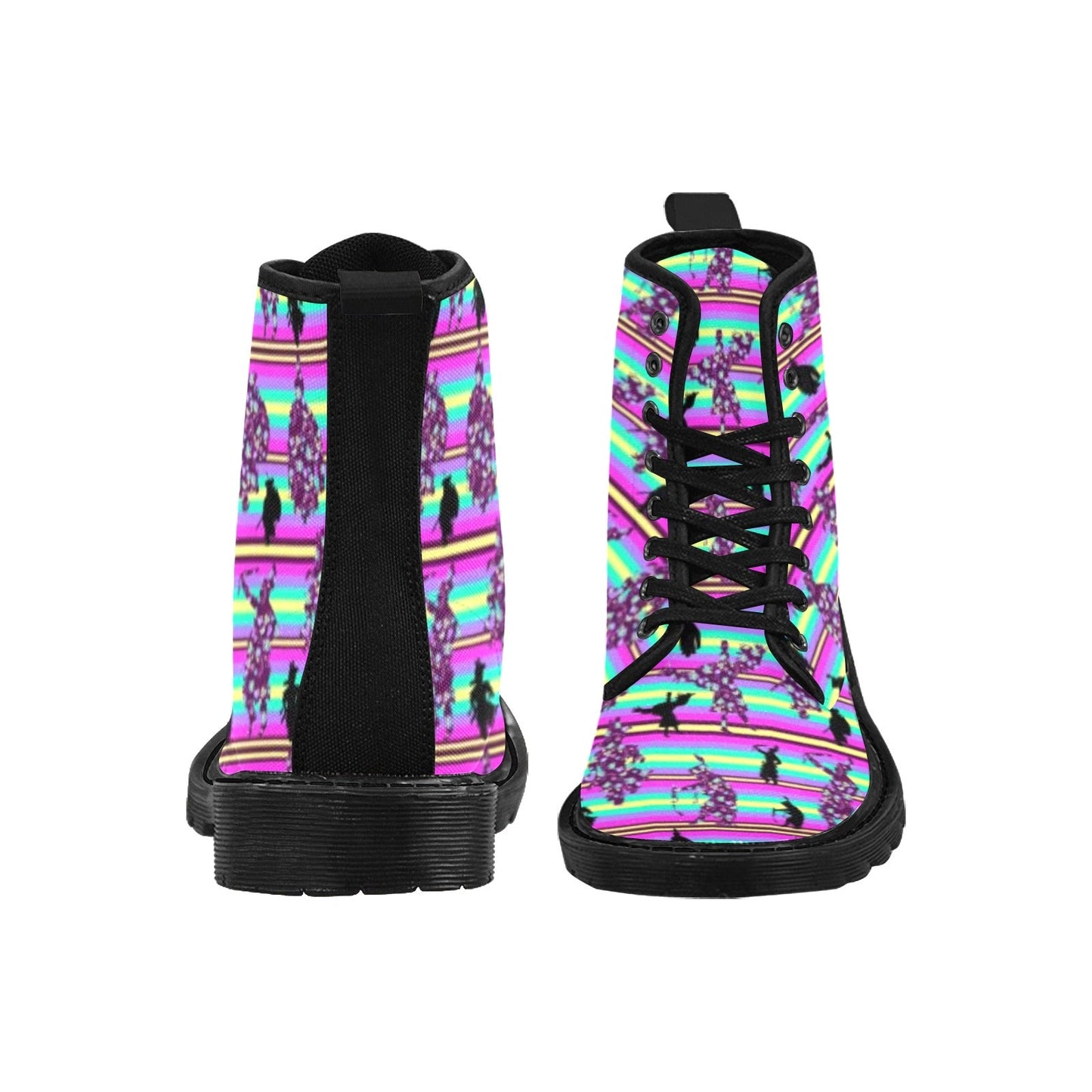 Dancers Floral Contest Boots for Men