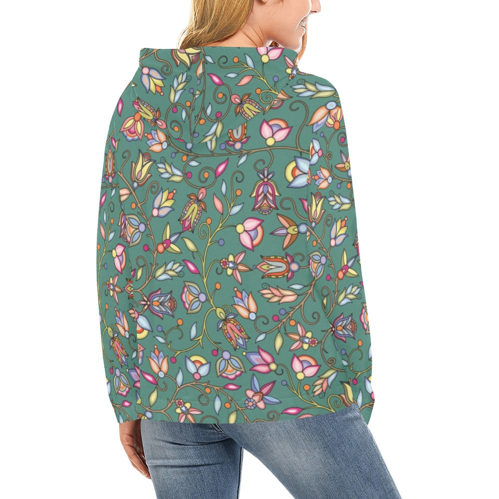 Buffalo Bloom Pond Reflection Hoodie for Women