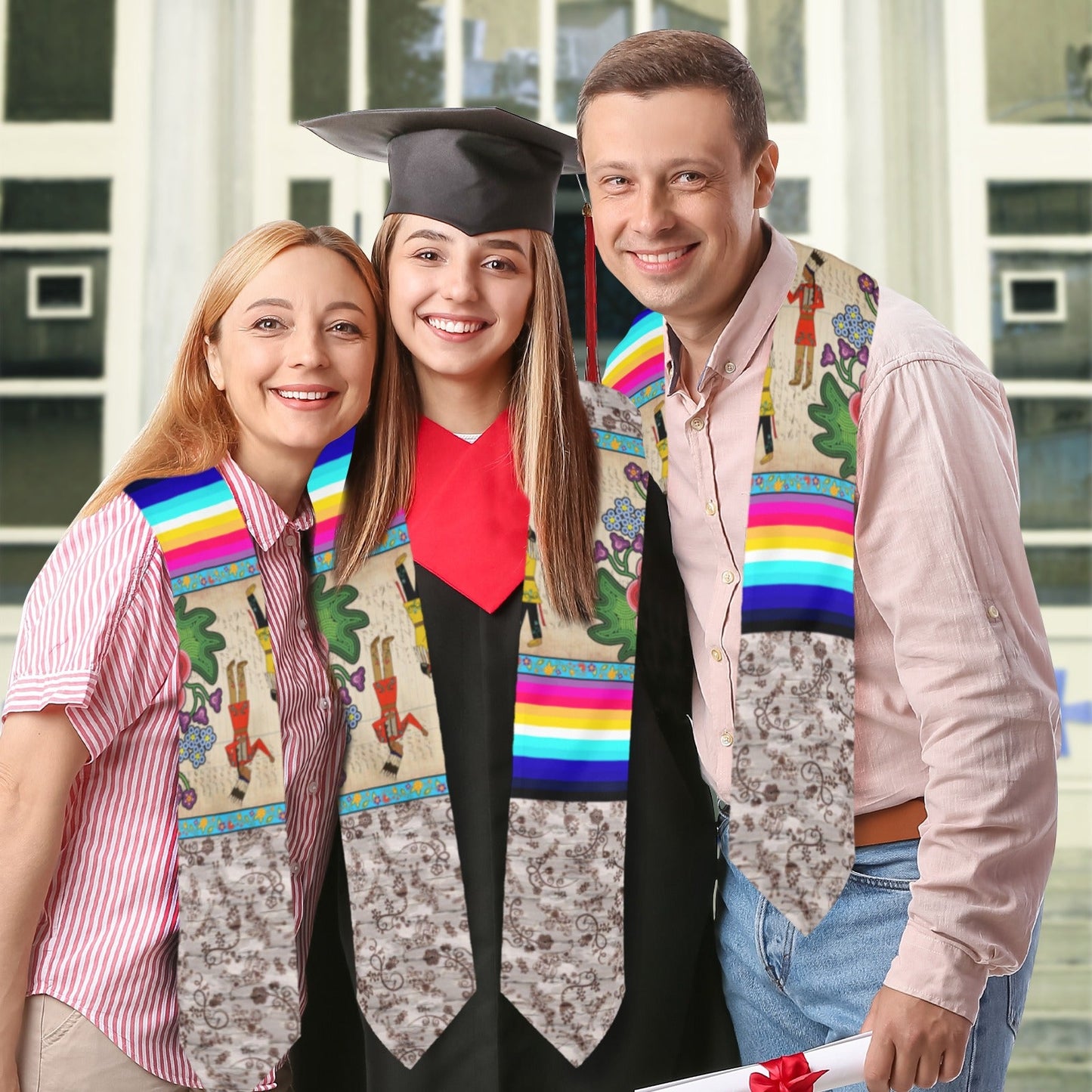 Kinship Ties Graduation Stole